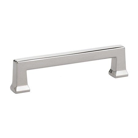 Patioplus 5 in. Center to Center Alexander Cabinet Pull, Bright Nickel PA2155483